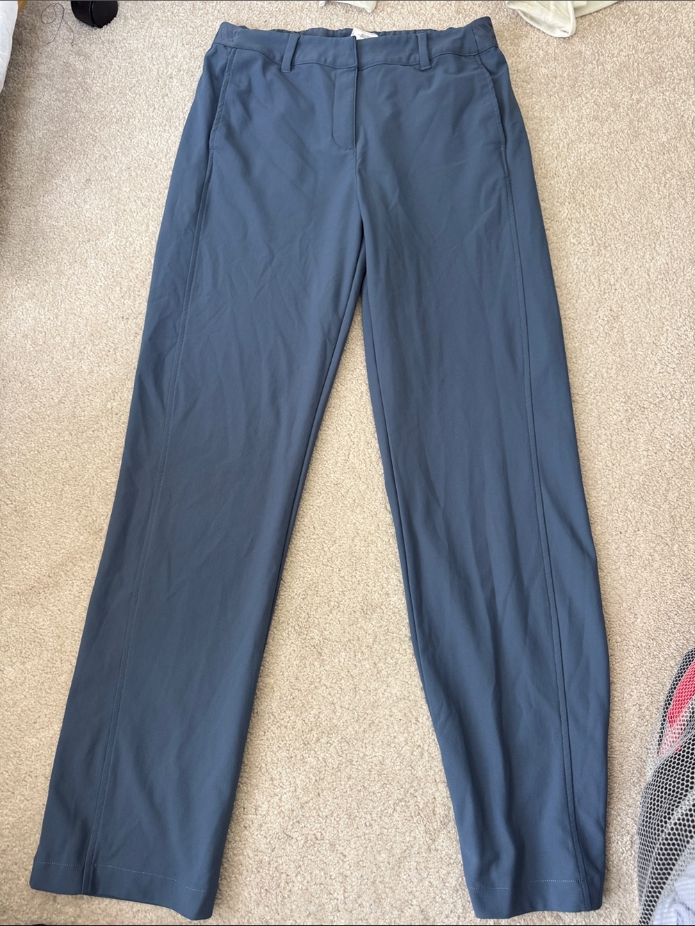 adidas Men's Straight-Leg Pants in Slate Blue